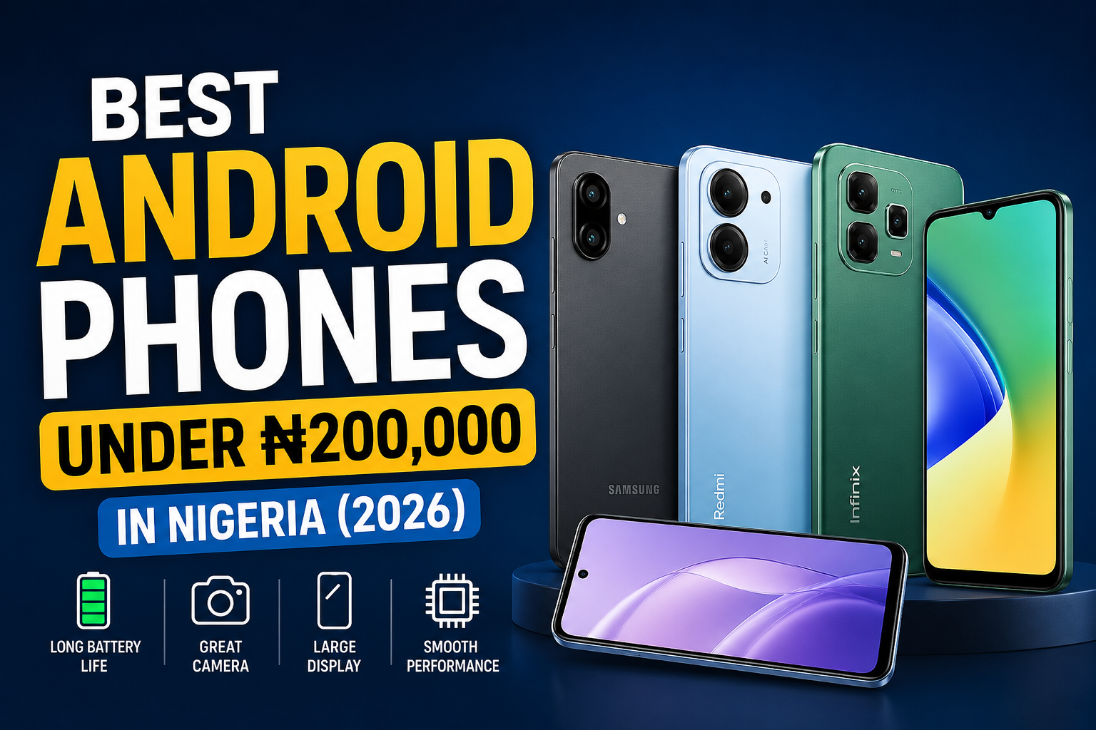 Best android phone under 200,000